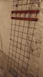 Wieszak PRL metaloplastyka Vintage Retro  stary