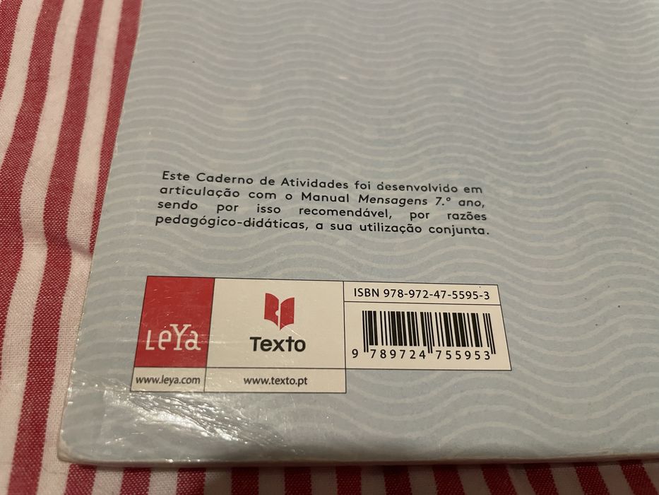 Manual e CA de português 7