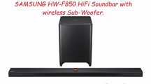 Samsung HW-F850 - Flagowy Soundbar HiFi z Bezprzewodowym Subwooferem