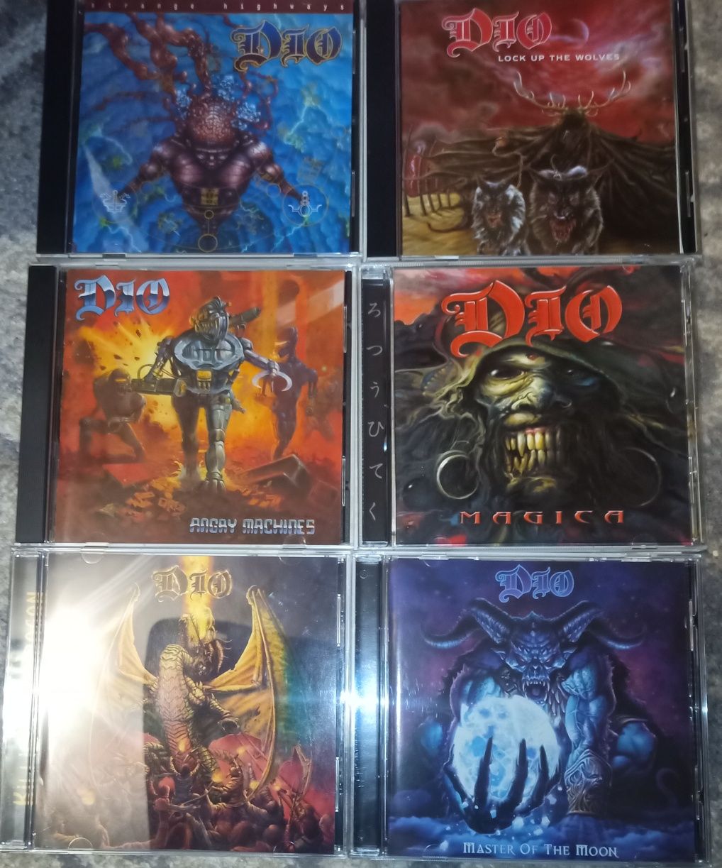 Rainbow. DIO. Joe Lynn Turner. Sunstorm. Blackmore's Night. Фірма CD.