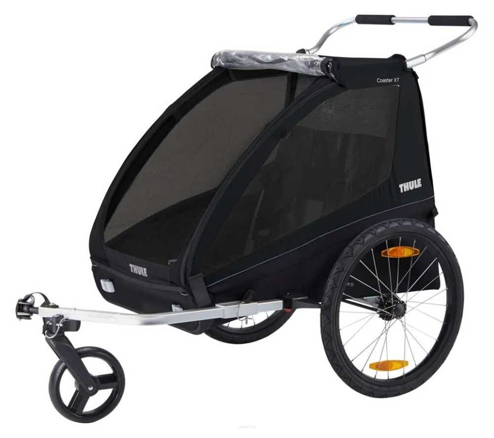 NOWA Przyczepka rowerowa THULE Coaster XT 2-seat czarna