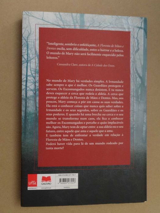 A Floresta de Mãos e Dentes de Carrie Ryan - 1ª Edição