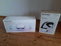 Meta Quest 2 128GB + Pasek Oculus Elite Strap z Baterią