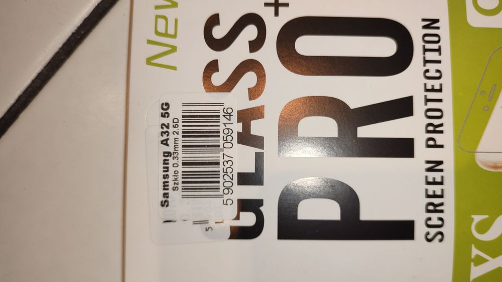 Etui Brokat  + Szkło hartowane 9H do Samsung Galaxy A32 5G