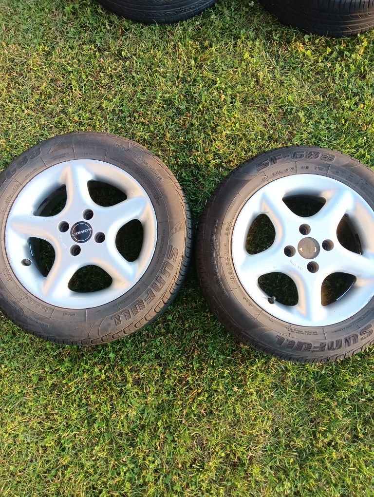 Felgi z oponami 4x100, 185-60 R14