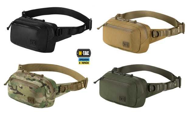 M-Tac сумка City Waist Bag X-Pac Elite Black, Coyote, Multicam, Olive