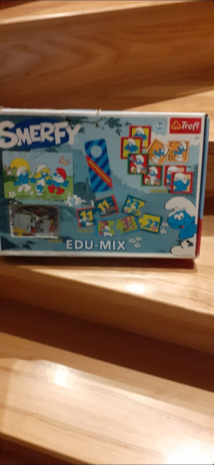 Smerfy puzzle dla dzieci