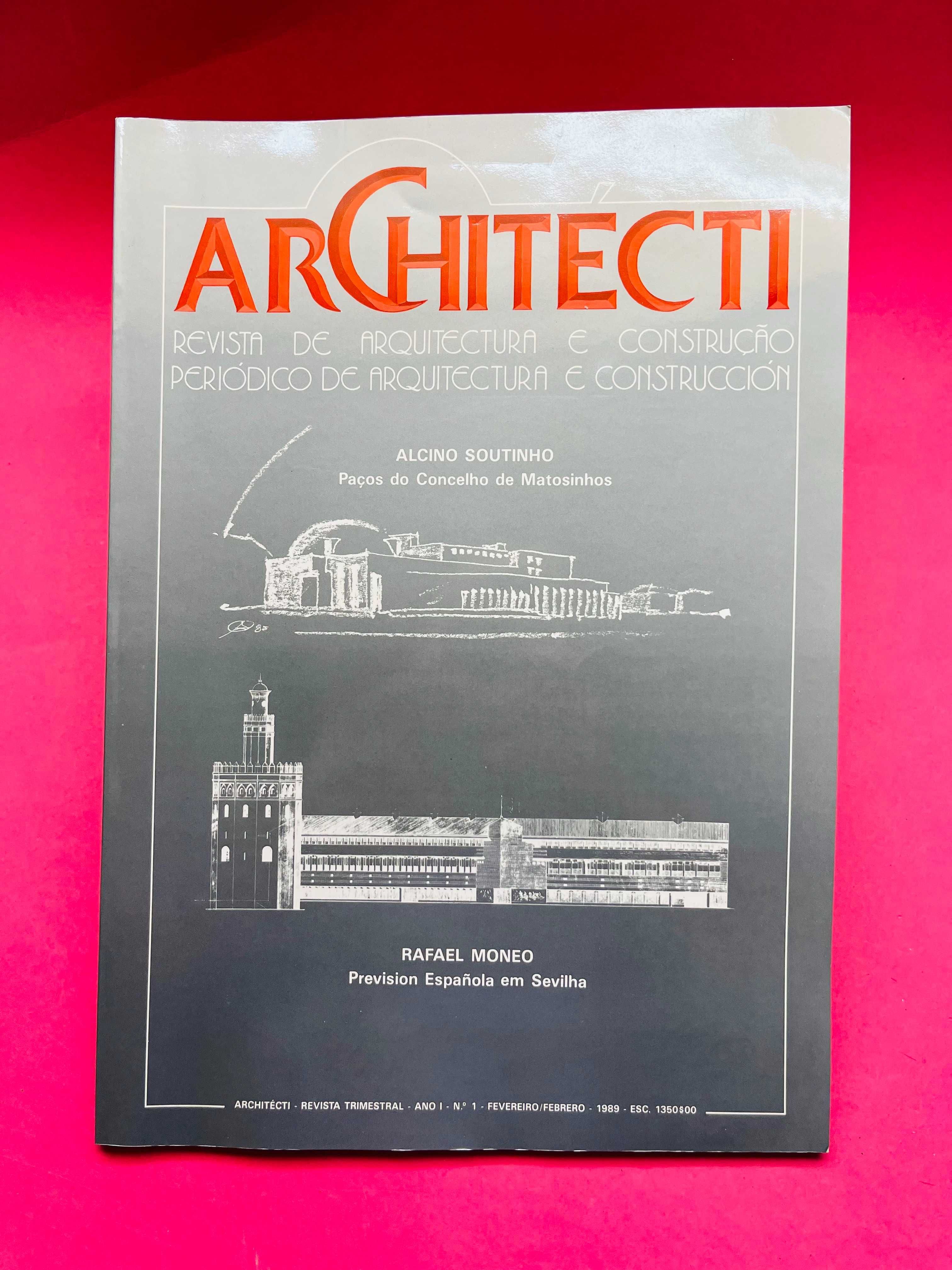 Architecti Revista de Arquitetura e Construção Nº1, Fevereiro 1989