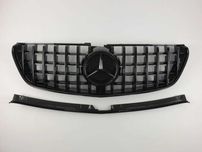 Решетка mercedes V-Class W447 14-19год.GT стиль ( Black) без камери