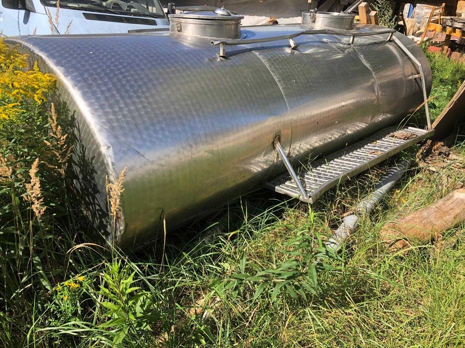 Mlekowoz, beczka izoterma, inox