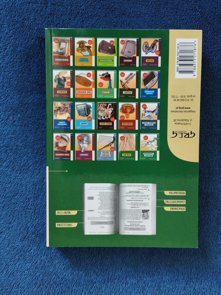 Książka Quo Vadis z opracowaniem