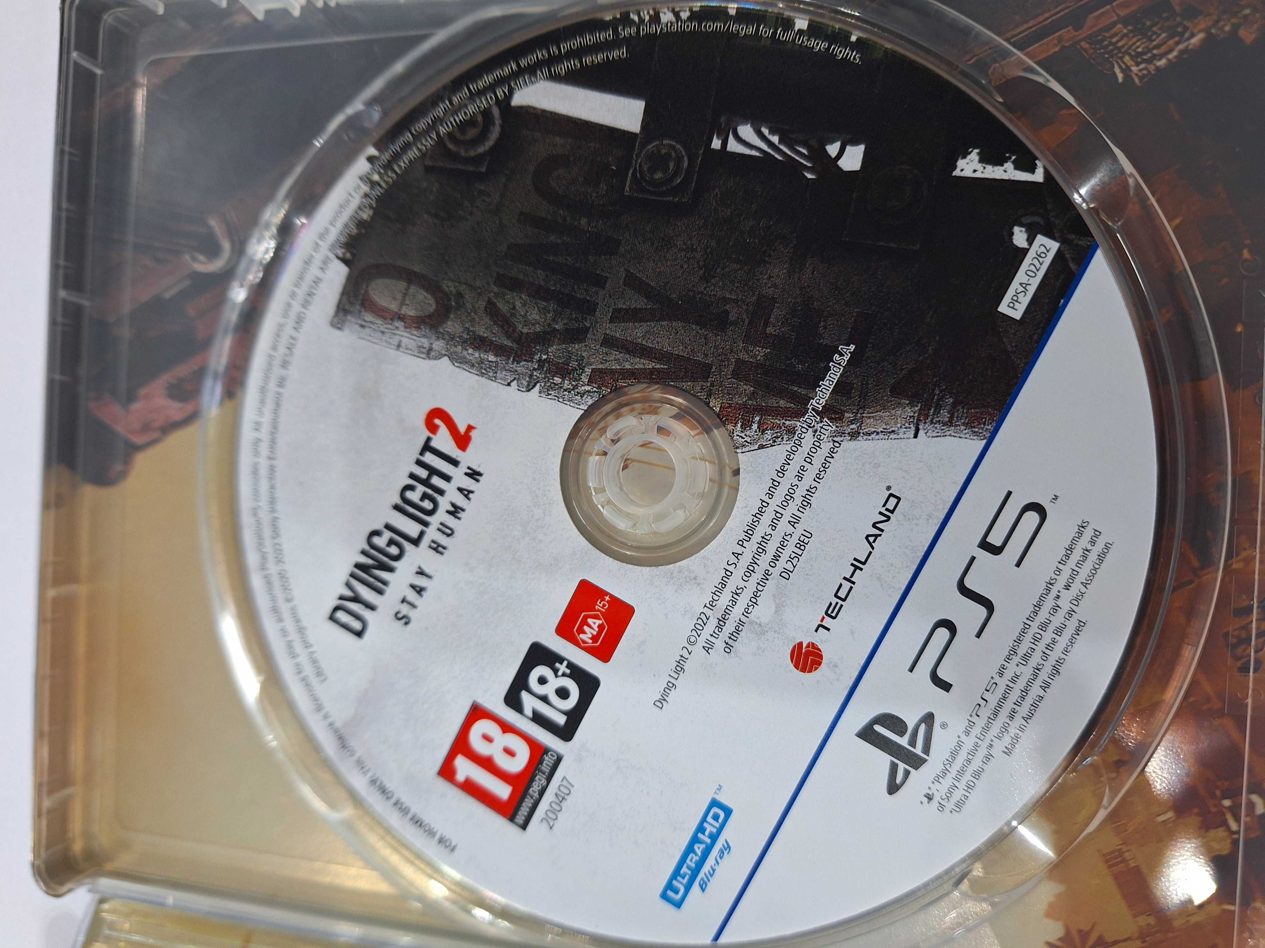 Jak NOWA gra Dying LIght 2 PS5 PlayStation 5 Steelbook