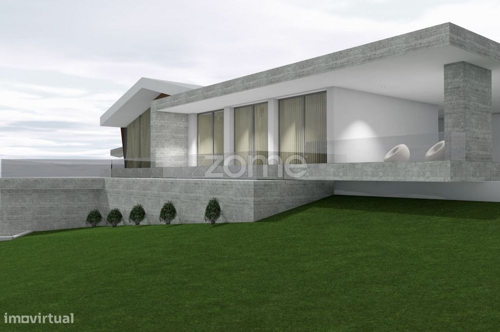 Terreno com projecto aprovado moradia T3, Gondufe, Ponte Lima.