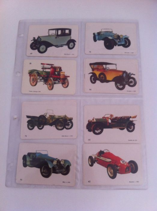 Calendários - Carros Antigos, 1988/1989