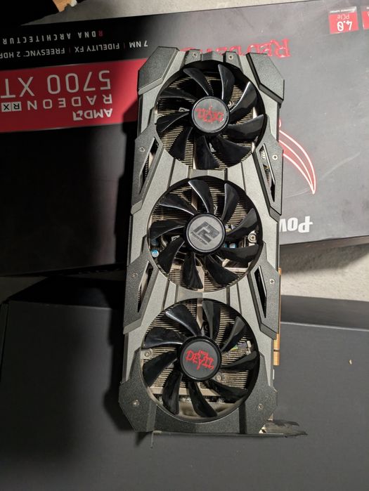 AMD rx5700xt Red devil 8gb pudełko 100% sprawna