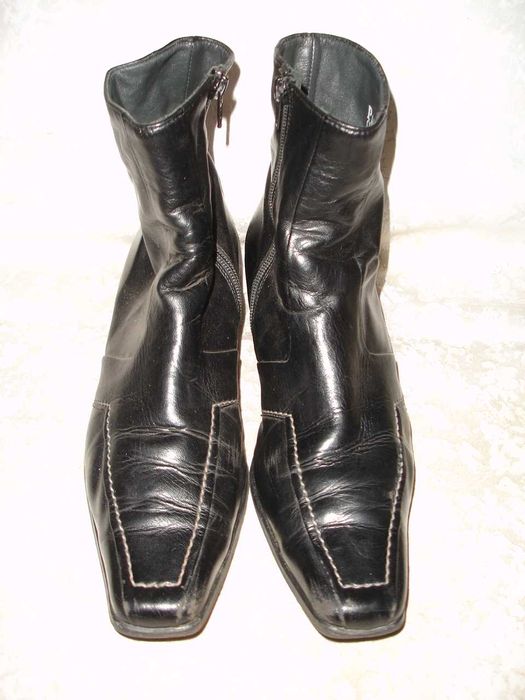 Полусапожки/ПІВЧОБОТИ розміру 6 1/2. ЧОРНІ. Paul Green. Австрія.