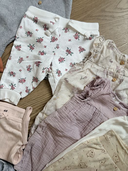 Zestaw ubranek niemowlecych paka H&M Zara