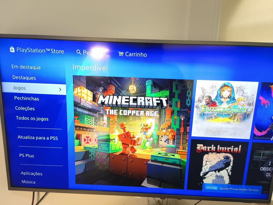 PS4 SLIM 500GB / 3 comandos