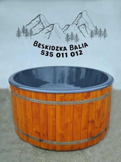 Beskidzka Balia - balie sauna ogrodowa premium, domowe spa, jacuzzi