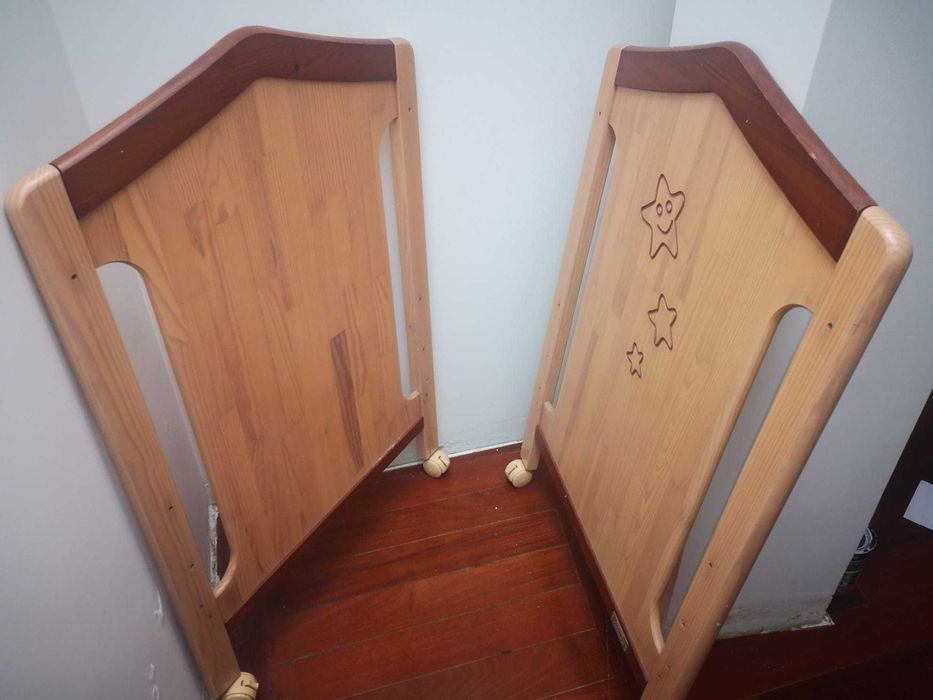 Conjunto Berço, cómoda e trocador - TRAMA