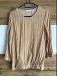 Biało-żółta bluzka w paseczki - Reserved; 34/XS