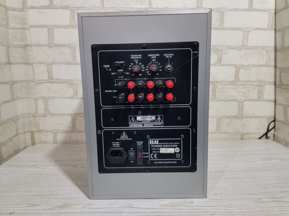 Активний сабвуфер ELAC SUB 111.2, потужність 100 Вт, б/у з Німеччини