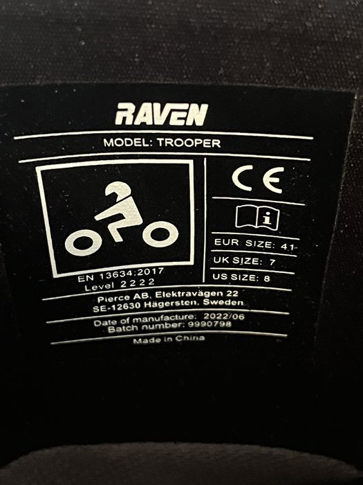 Buty crossowe cross enduro quad raven 41