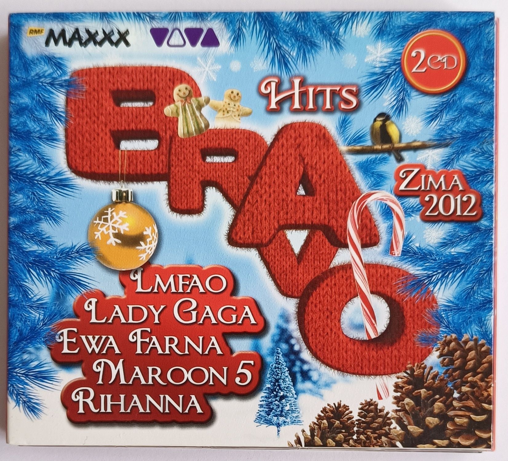 Bravo Hits Zima 2011 2CD 2011r Rihanna Lady Gaga Ewa Farna Pixie Lott