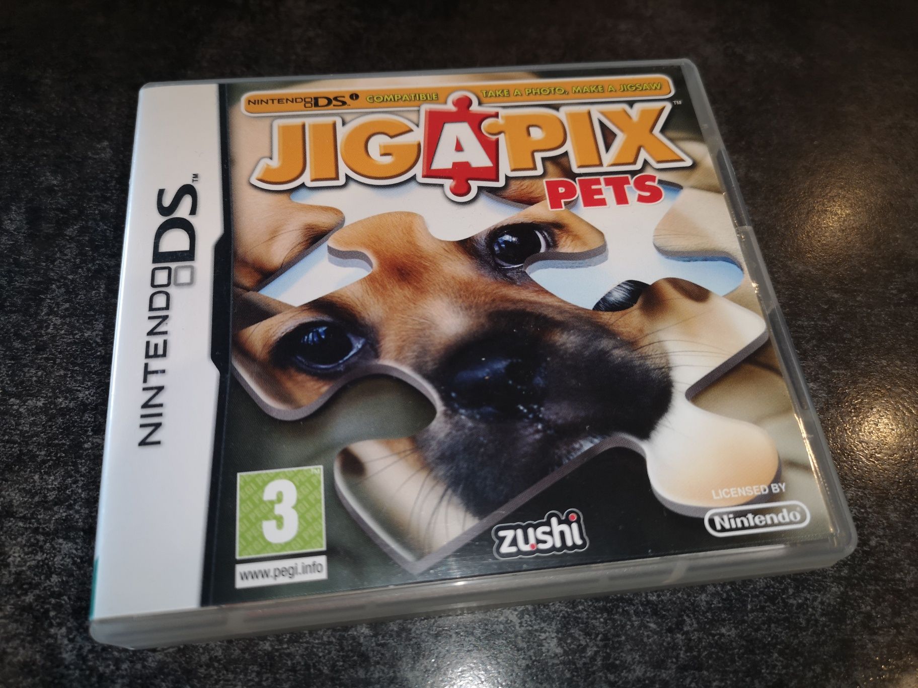 Jig a Pix Puzzle Maker DS NINTENDO gra ANG (komplet BDB) sklep Ursus
