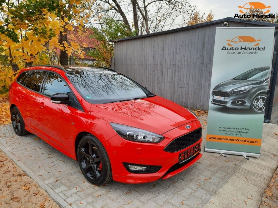 Ford Focus 1,5 Benzyna 150 KM ST-Line Bi-Xenon Led Po opłatach