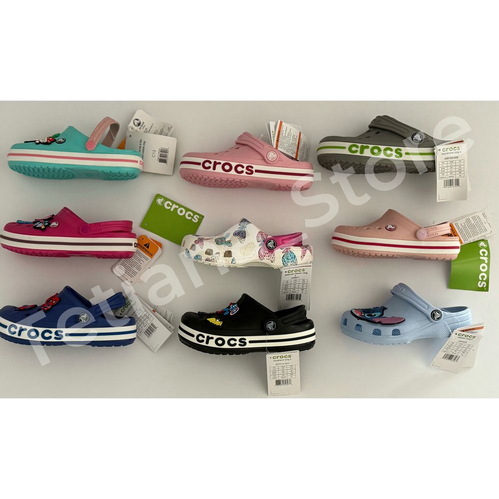 Crocs Bayaband крокси дитячі С8 С9 С10 С11 С12 С13 J1 J2 J3