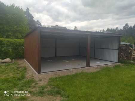 garaz blaszak garaże blaszane 5x6 6x6  garaż 6x5.80 SZAMOTUŁY