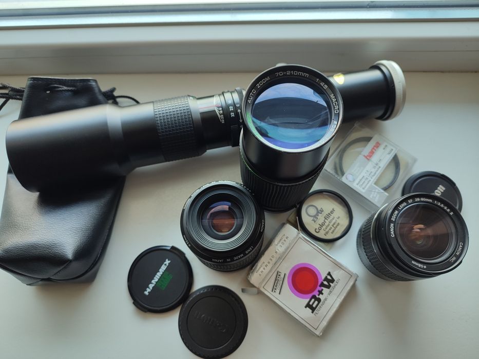 Об'єктиви Canon - одним лотом!