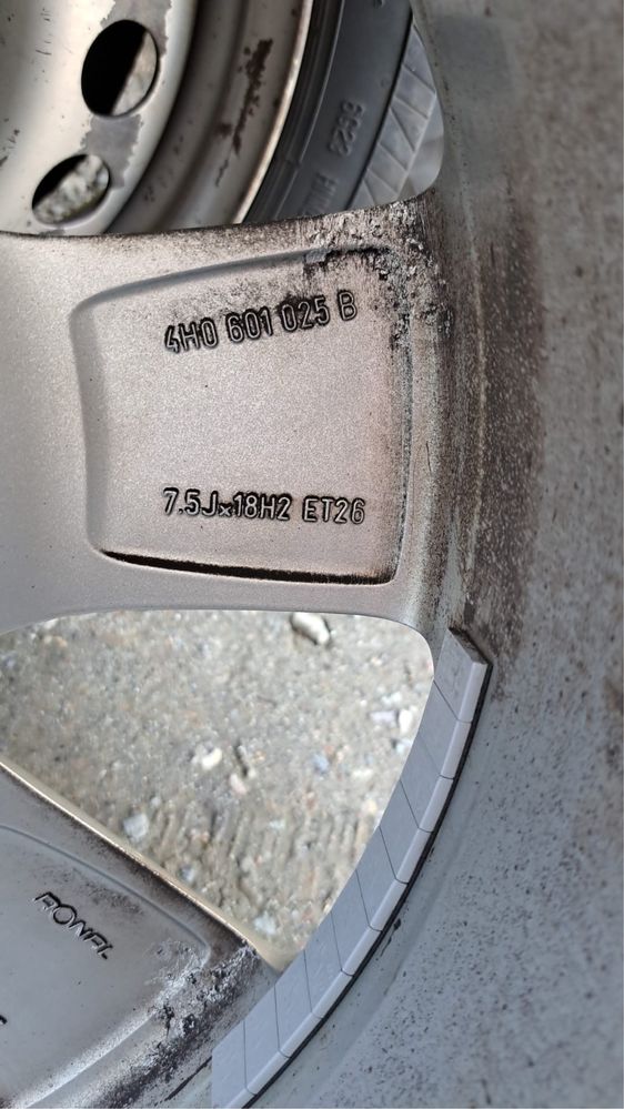 Komplet opon zimowych do Audi A8