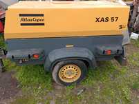 Sprężarka powietrza atlas copco xas 57 300mtg jak nowa