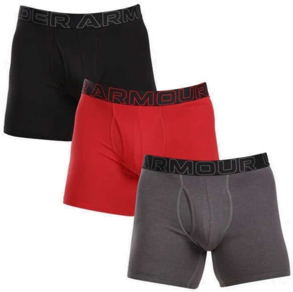 Bokserki UA Under Armour męskie performance cotton 3pak różne rozmiary