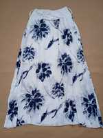 Spódnica włoska unisono biała Orsay Reserved Zara  L XL 42 44 46