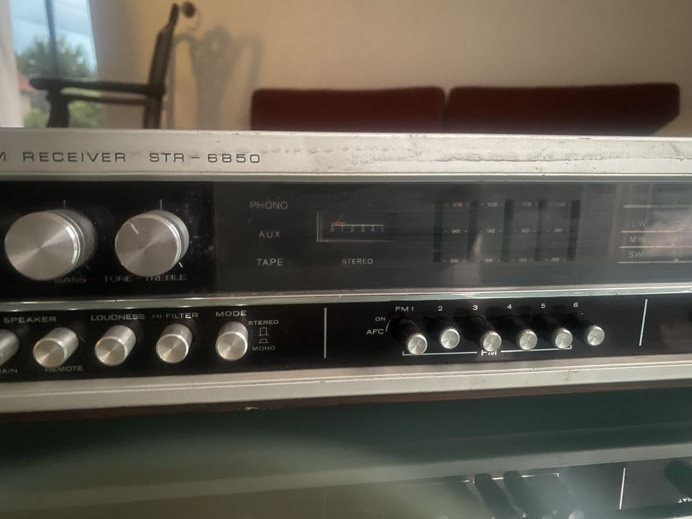 Sony STR 6850 vintage amplituner radio wzmacniacz retro