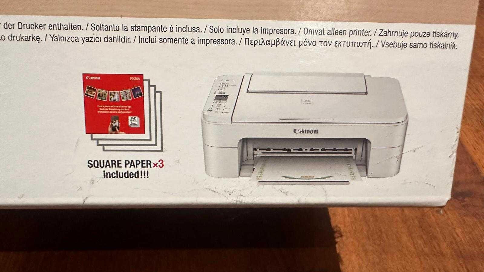 Drukarka Canon PIXMA TS3351 biała z tuszami FABRYCZNIE NOWA