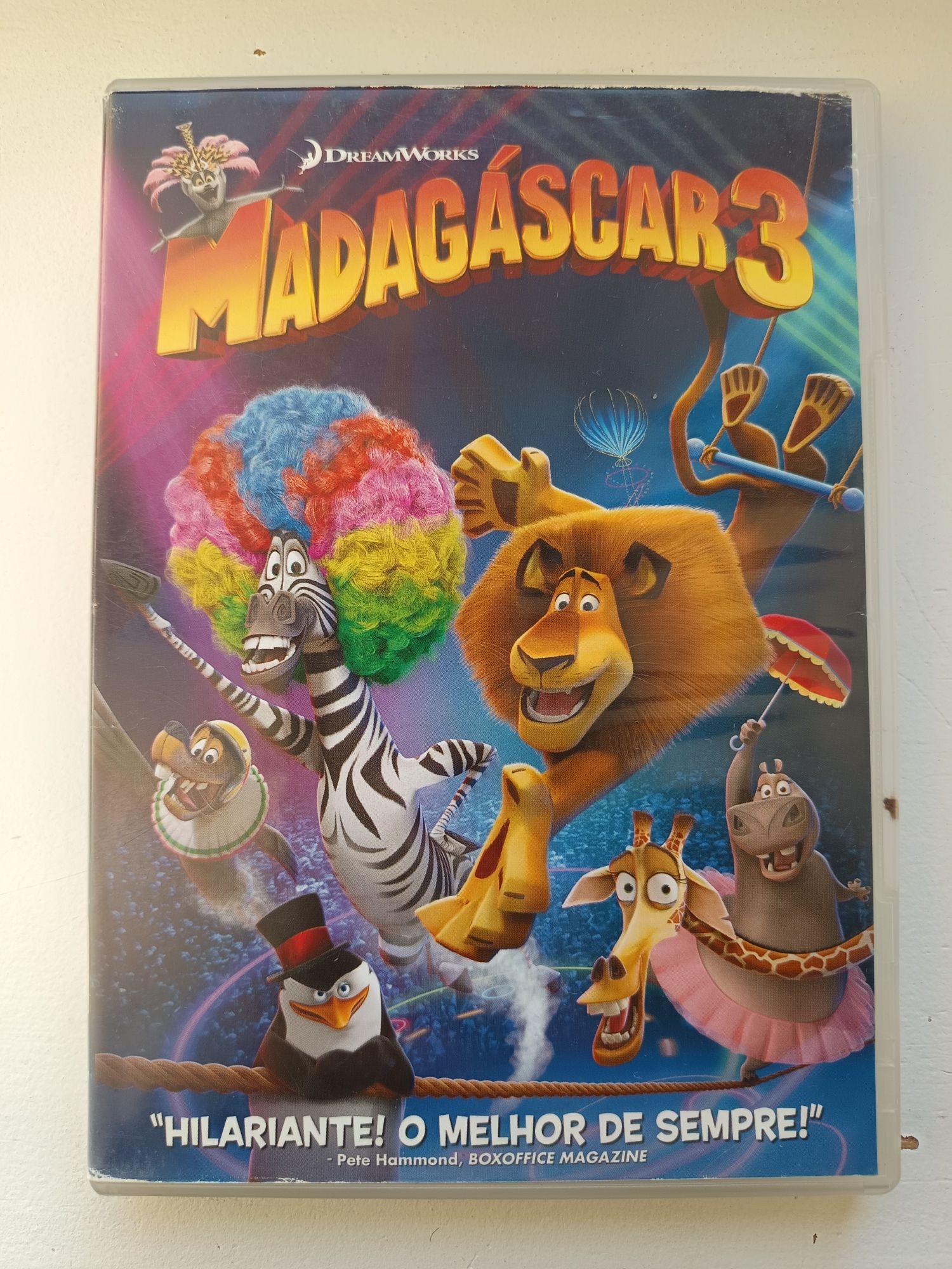 DVD Madagáscar 3