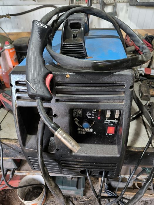 Máquina soldar mig fio sem gás