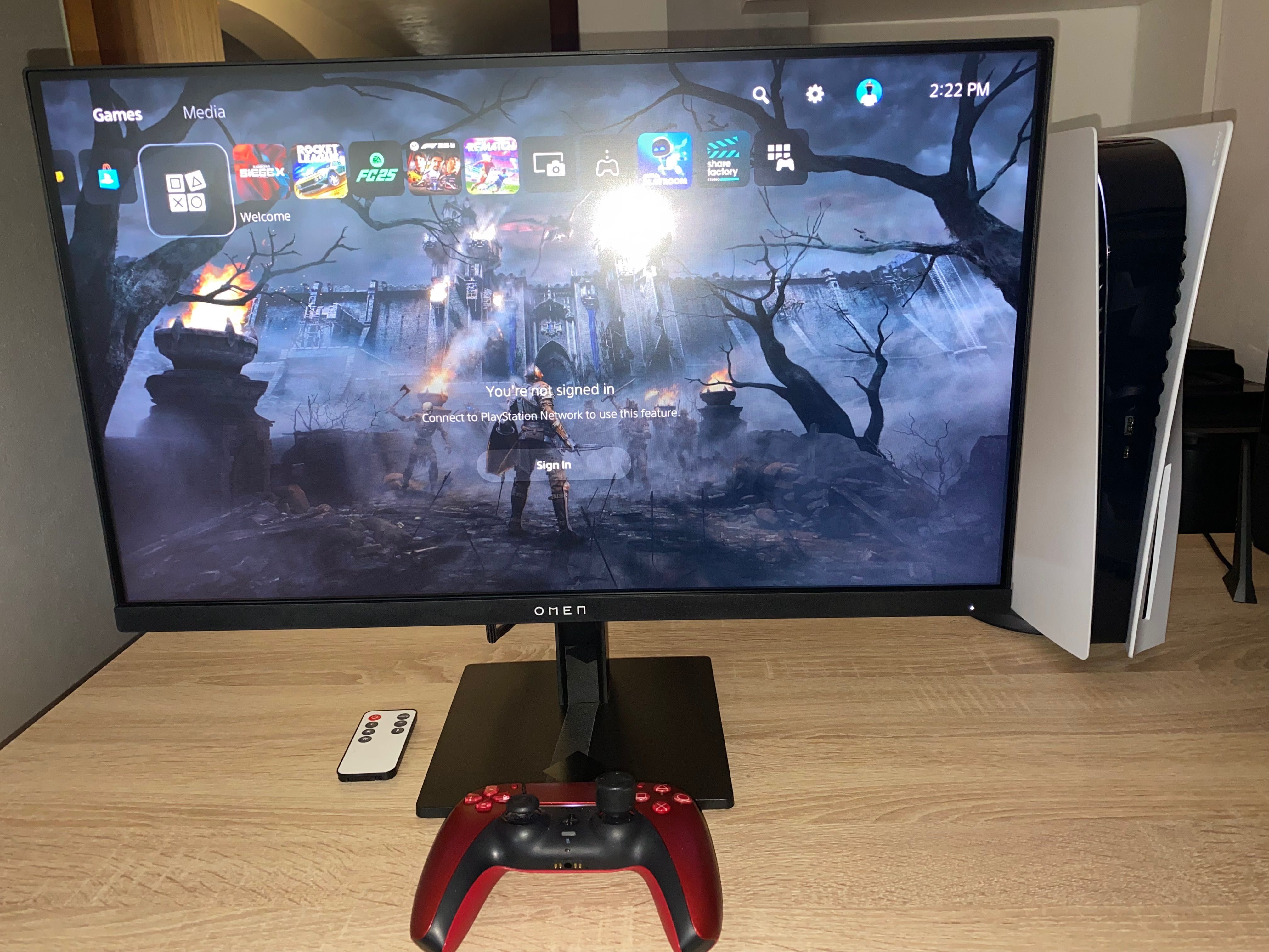 Playstation 5 825 gb (comando/headset) + Gaming TV 165hz