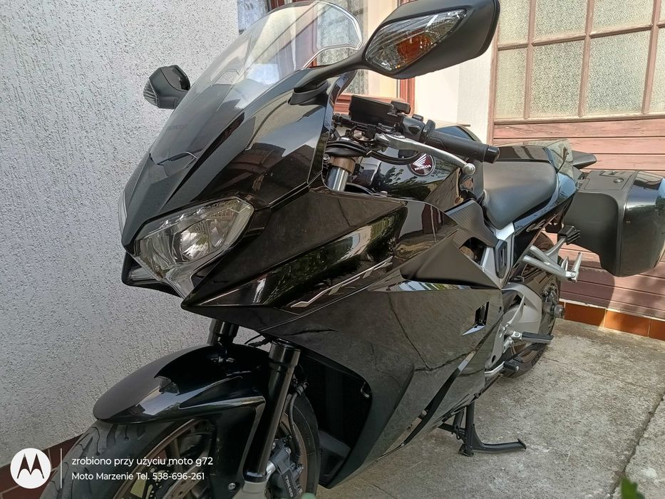 HONDA VFR 800 F ABS TC, VFR800F, 2016r, Kufry, Serwis, Zarejestrowana