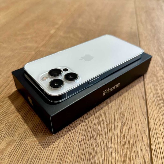  iPhone 13 Pro 128GB Silver Bat. 100% Gwarancja ROK Idealny RATY 0%