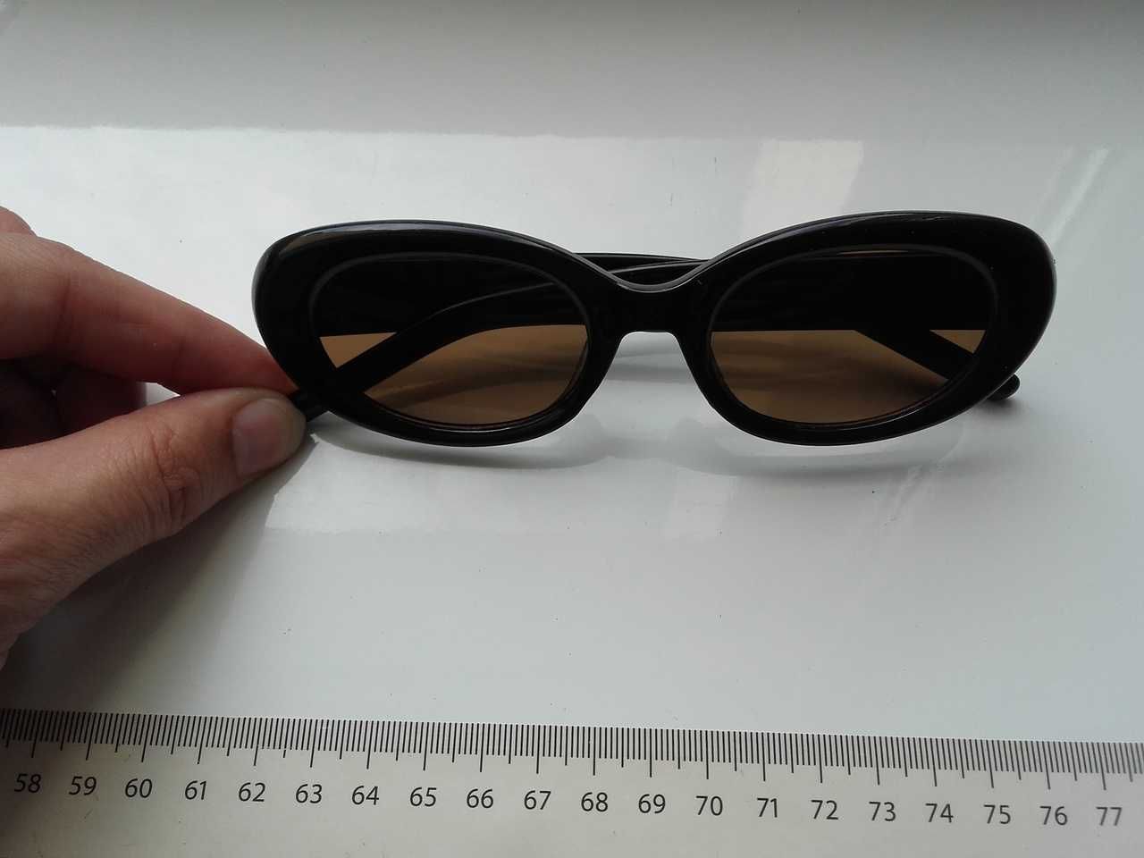 Okulary przeciwsłoneczne, kolor czarny, dla osoby dorosłej, NOWE
