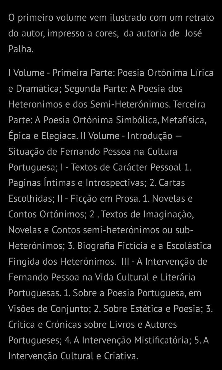 Fernando Pessoa - obra completa - Lello -3 livros encadernados em pele