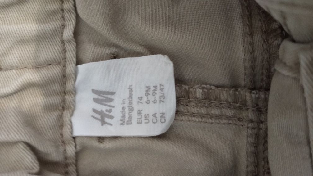 Джинсові штанішки розмір 74 фірма H&M та F&F