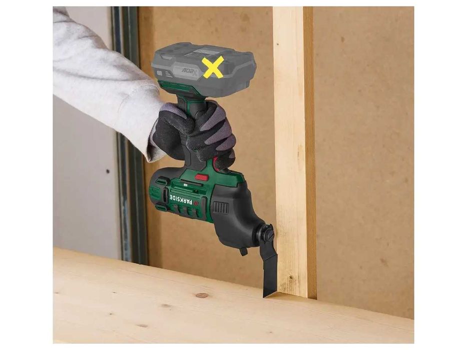 Акумуляторний комбінований інструмент Parkside PKGA 20-Li C2 / 3в1