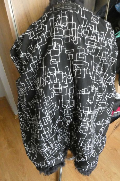 Haihuan Heze futro krótkie szare XXL