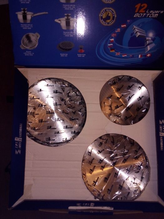 Набір посуду нержавійка Z.P.T.inteRnational